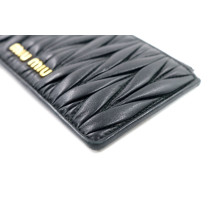 Miu Miu Portacarte Pelle Nera