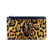 Saint Laurent Busta Tessuto Marrone