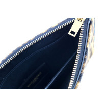 Saint Laurent Busta Tessuto Marrone