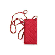 Chanel Portacellulare Pelle Fucsia