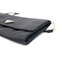 Prada Tracollina Tessuto Nero