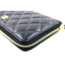 Chanel Portafoglio Pelle Nera