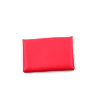 Hermes Portacarte Pelle Rosa