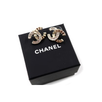 Chanel Orecchini Acciaio Champagne