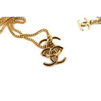 Chanel Collana Acciaio Oro