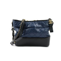 Chanel Gabrielle Pelle Blu e Nera