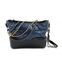 Chanel Gabrielle Pelle Blu e Nera