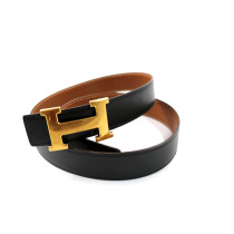 Hermes Cintura Pelle Nera e Marrone