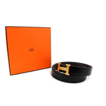 Hermes Cintura Pelle Nera e Marrone