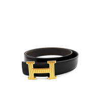 Hermes Cintura Pelle Nera e Marrone