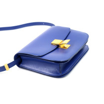 Celine Classic Box Bag Pelle Blu