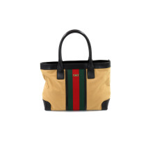 Gucci Sherry Line Vintage Tela Beige