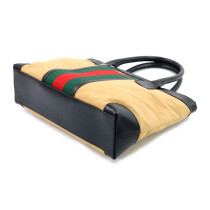 Gucci Sherry Line Vintage Tela Beige