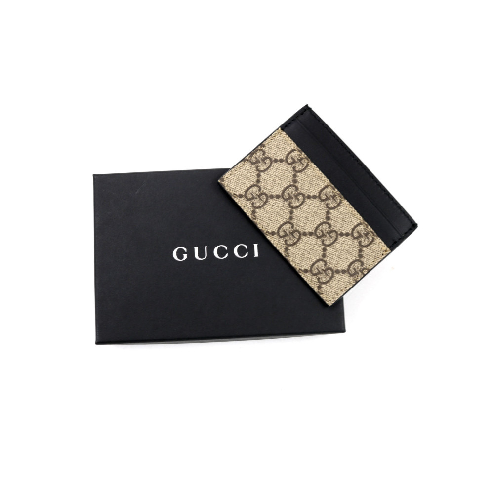 Gucci Portacarte GG Beige