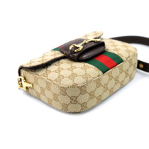 Gucci Horsebit 1955 GG Beige