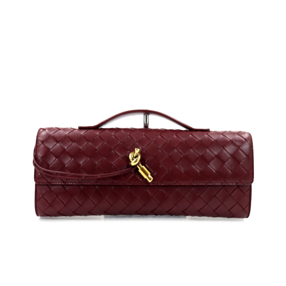 Bottega Veneta Andiamo Pelle Bordeaux