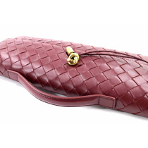Bottega Veneta Andiamo Pelle Bordeaux