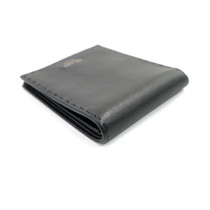 Prada Portafoglio Pelle Anticata Nera