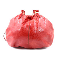 Miu Miu Shopping Tote Pelle Rossa