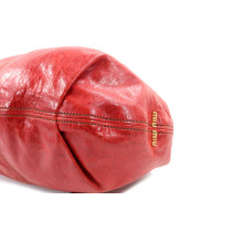 Miu Miu Shopping Tote Pelle Rossa