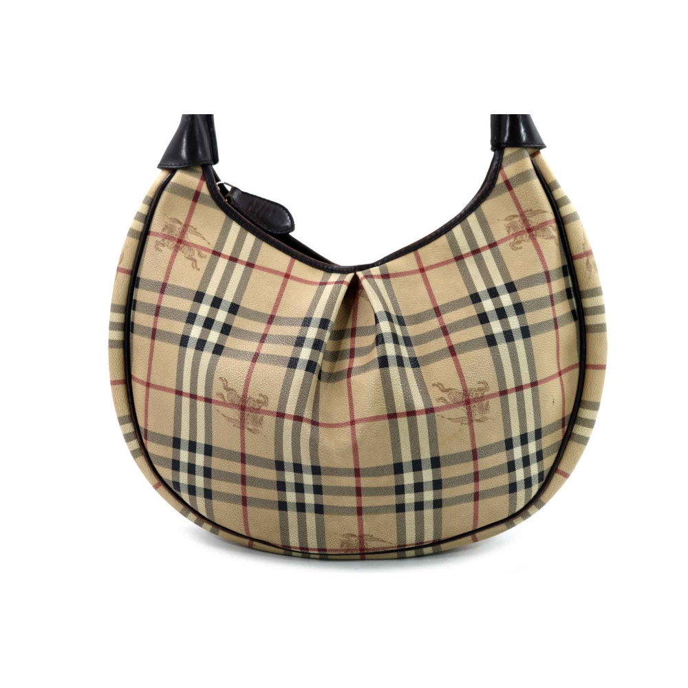 Burberry Hobo Check Beige
