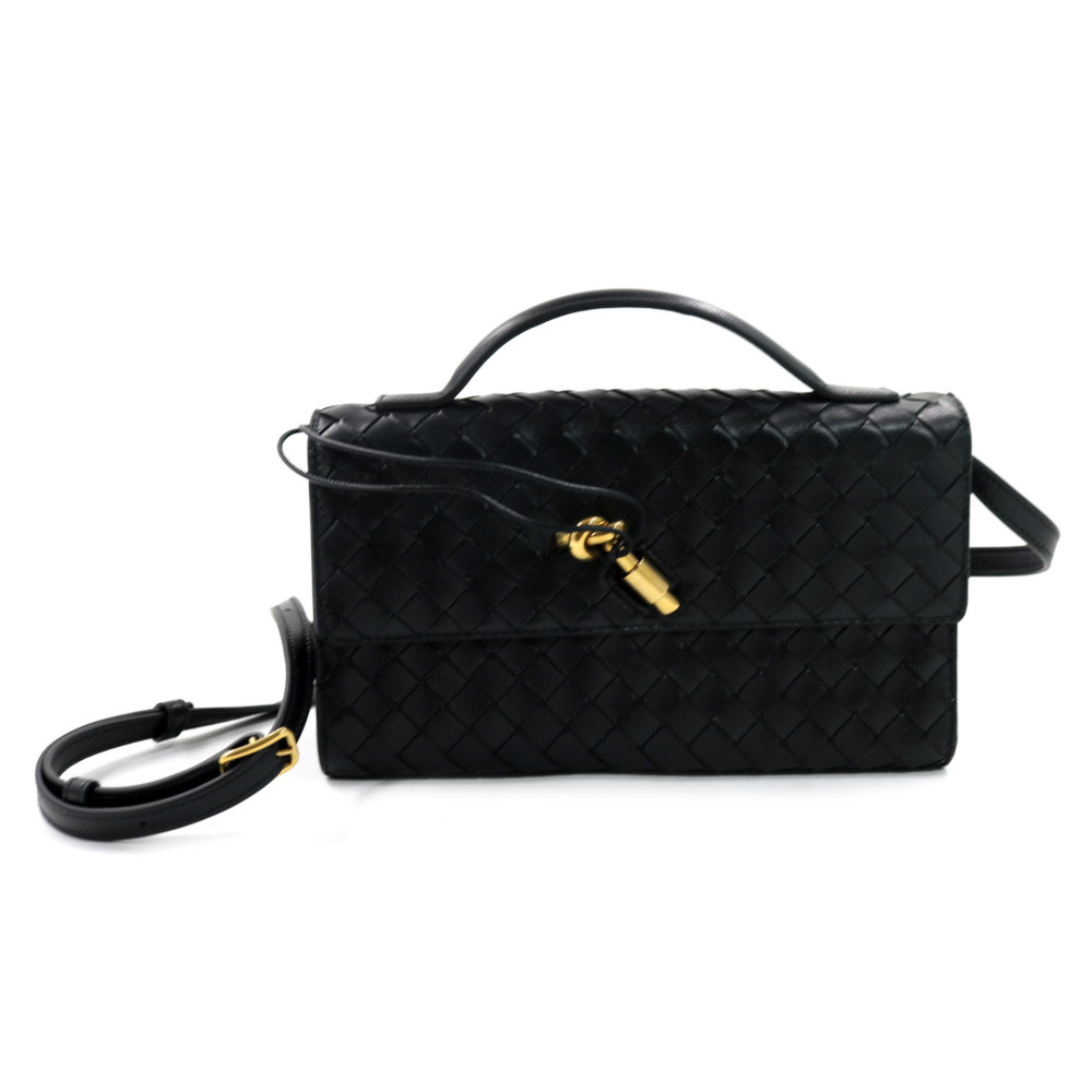 Bottega Veneta Andiamo Pelle Nera