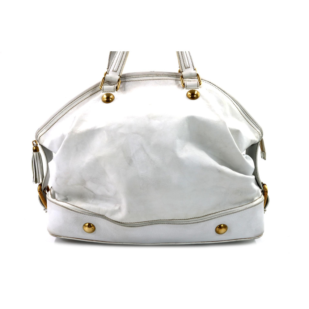 Dolce & Gabbana Shopping Pelle Bianca