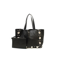 Valentino Shopping Nellcote Pelle Nera