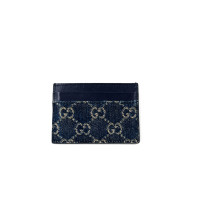 Gucci Portacarte Denim GG Blu