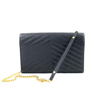 Saint Laurent Pochette Cassandre Pelle Nera