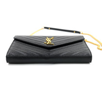 Saint Laurent Pochette Cassandre Pelle Nera