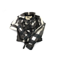 Burberry Trench Polyestere Bianco e Nero
