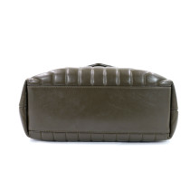 Saint Laurent Lou Lou Media Pelle Verde Oliva