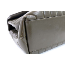 Saint Laurent Lou Lou Media Pelle Verde Oliva