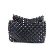 Valentino Rockstud Spike Grande Pelle Nera