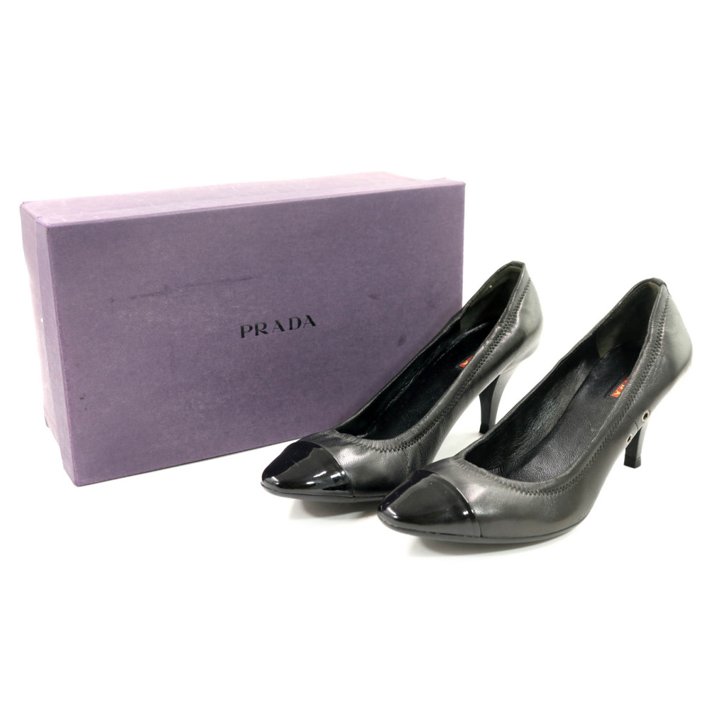 Prada Decollete Pelle Verde