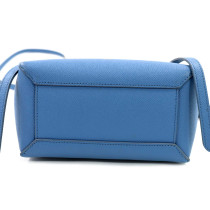 Celine Nano Belt Pelle Azzurro Polvere