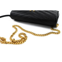 Saint Laurent Cassandre Pelle Nera
