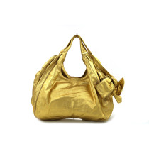 Valentino Shopping Pelle Oro