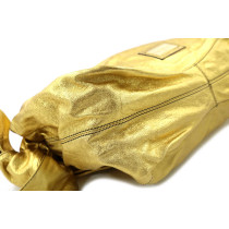 Valentino Shopping Pelle Oro