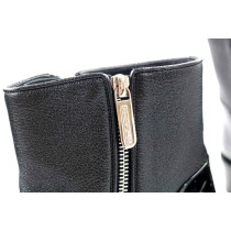 Chanel Stivaletti Pelle e Camoscio Nero