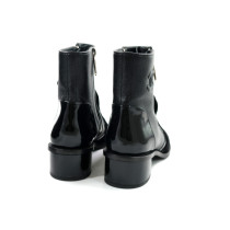 Chanel Stivaletti Pelle e Camoscio Nero