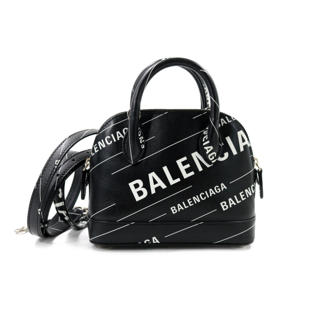 Balenciaga Ville Top Handle Pelle Nera
