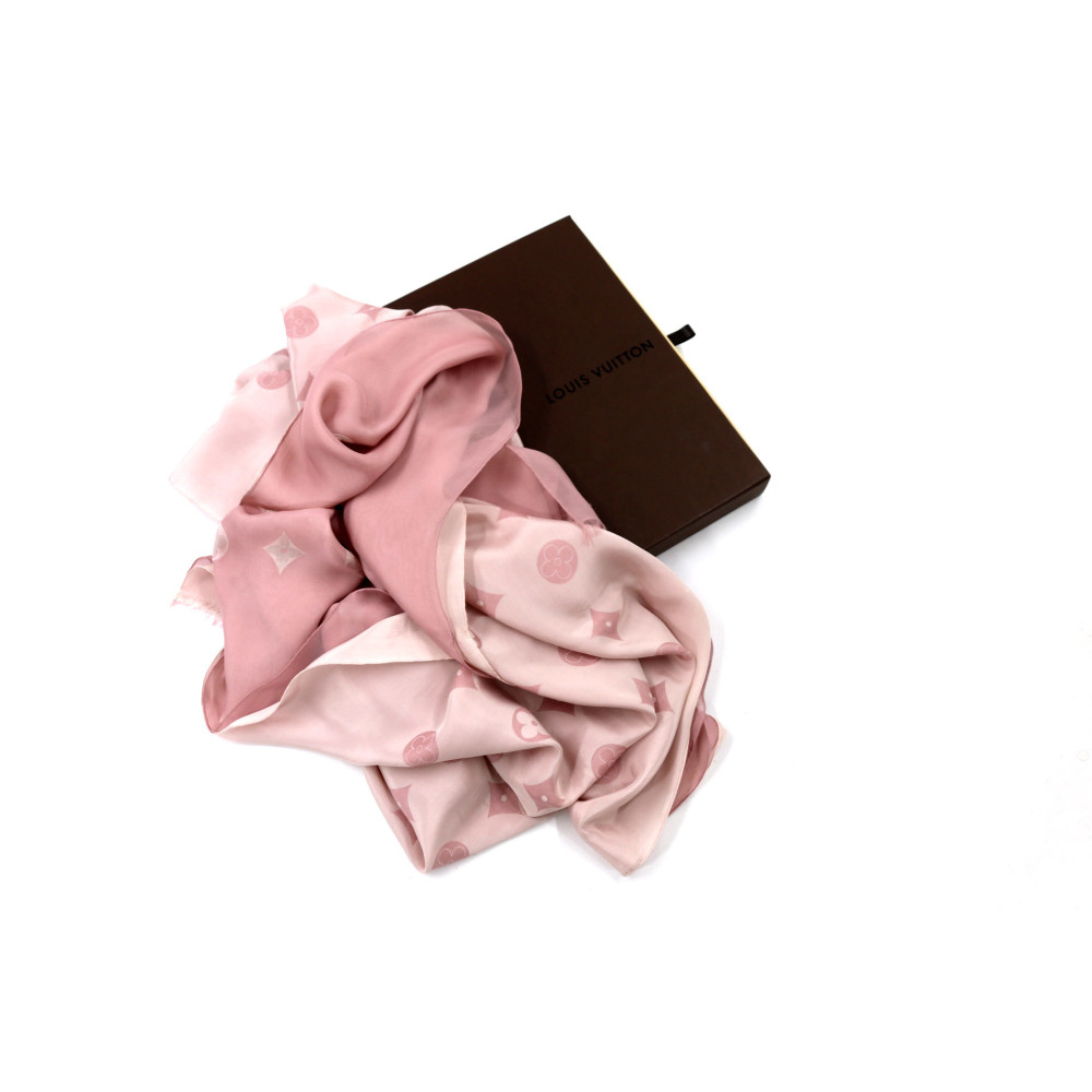 Louis Vuitton Foulard Seta Rosa