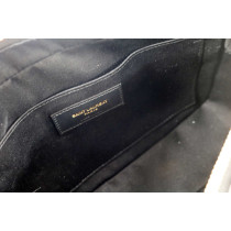 Saint Laurent Lou Lou Camera Bag Pelle d'Agnello Nera