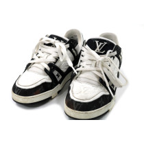 Louis Vuitton Sneakers Trainer Pelle Bianca