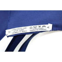 Hermes Foulard Seta Blu e Bianca