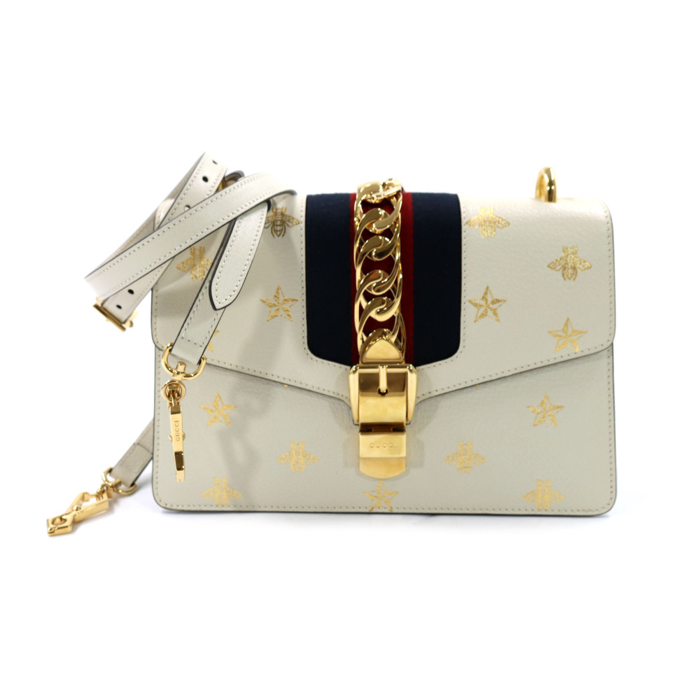 Gucci Silvye Limited Pelle Bianca