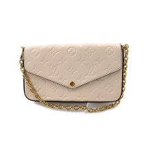 Louis Vuitton Felicie Pelle Bianca