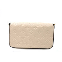 Louis Vuitton Felicie Pelle Bianca